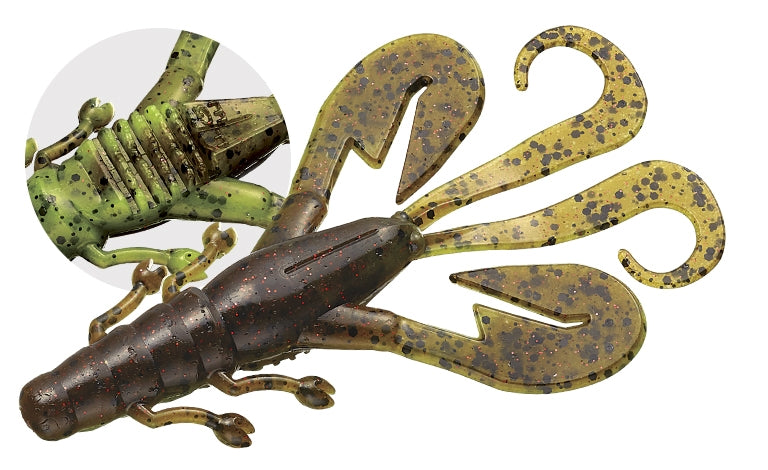 E.G. Pro Design Worm Double Motion - EVERGREEN