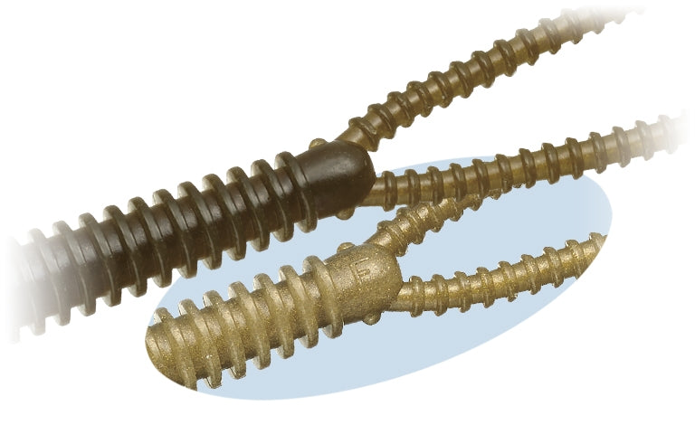 E.G. Pro Design Worm Twin Tail Ringer - EVERGREEN