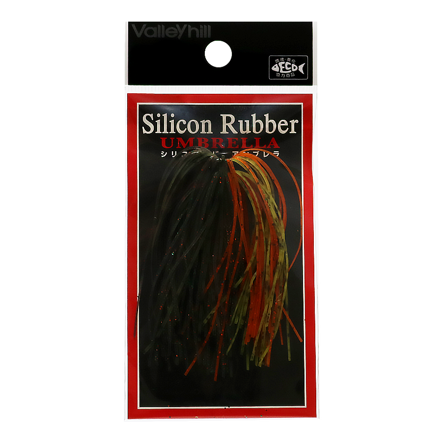 Silicone Rubber   Umbrella Rubber Jig Colors - Valleyhill