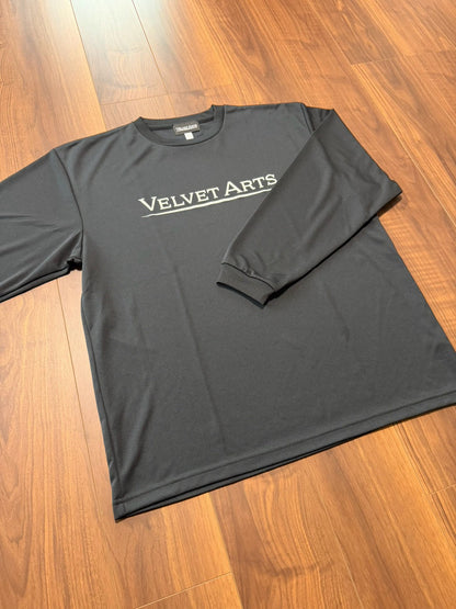 Long Sleeve Dry T-Shirt Gothic Logo - VELVET ARTS