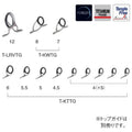 TORZITE Tai Rubber Guide Set Titanium - Fuji