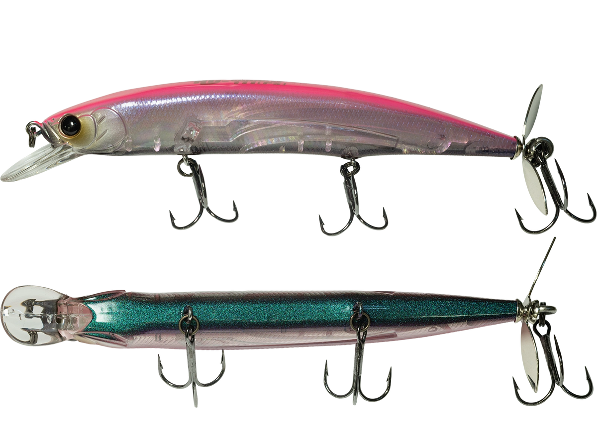 HU Minnow 111FS(Floating Swisher) - HIDEUP