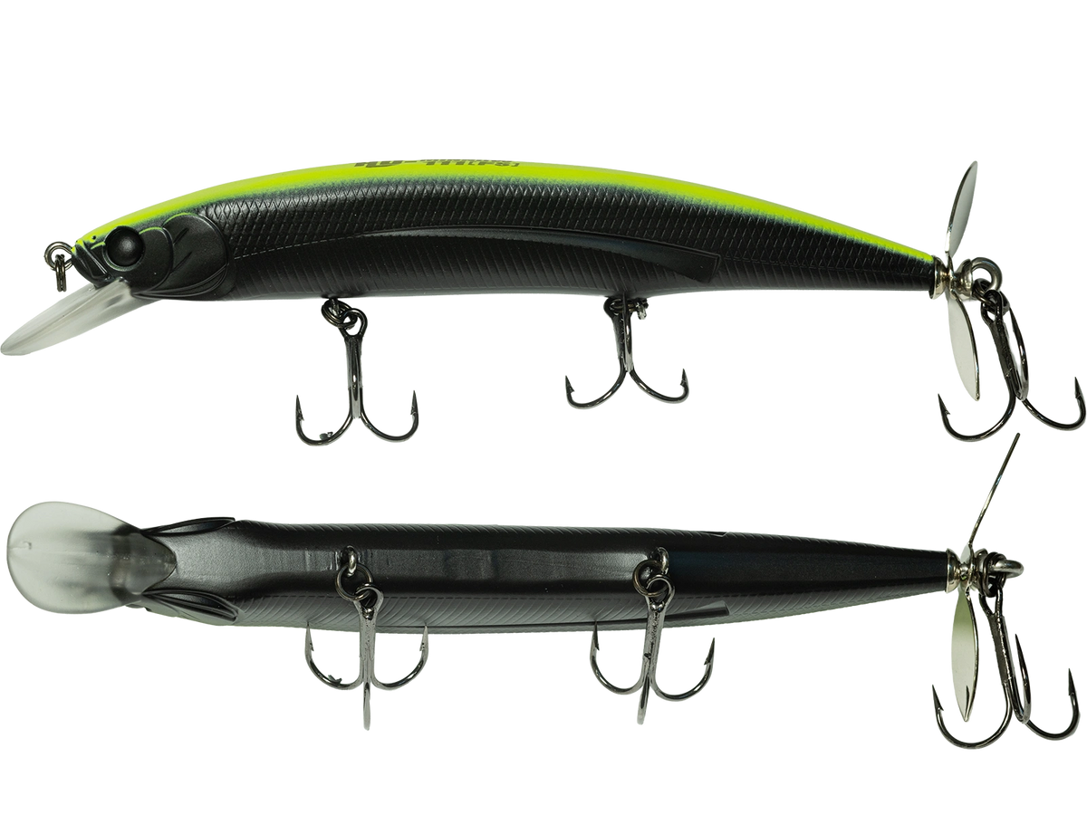 HU Minnow 111FS(Floating Swisher) - HIDEUP