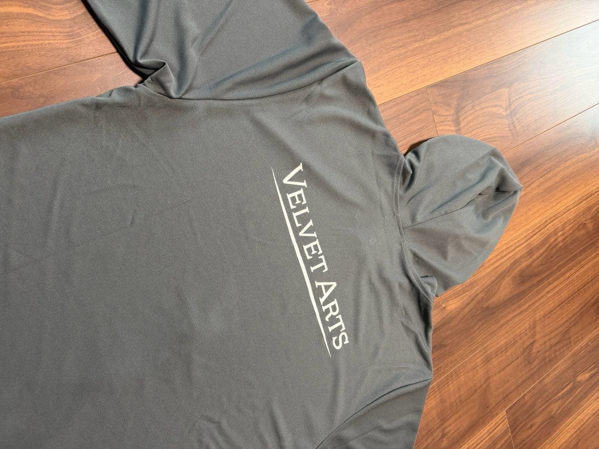 Dry Hoodie Gothic Logo - VELVET ARTS