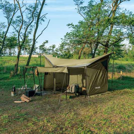 REVO Tarp <solo> Wall Set Khaki Green (2020 Year Limited Edition) - UNIFLAME