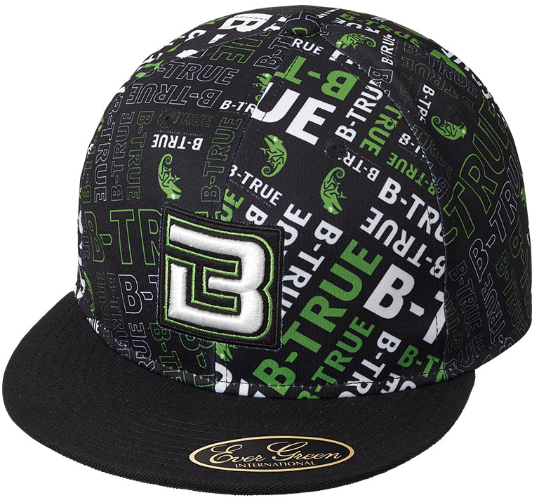 B-TRUE Flat Cap Type D - EVERGREEN