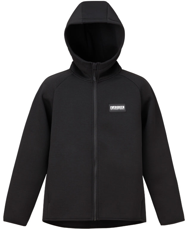 E.G. Light Warm Full-Zip Hoodie - EVERGREEN