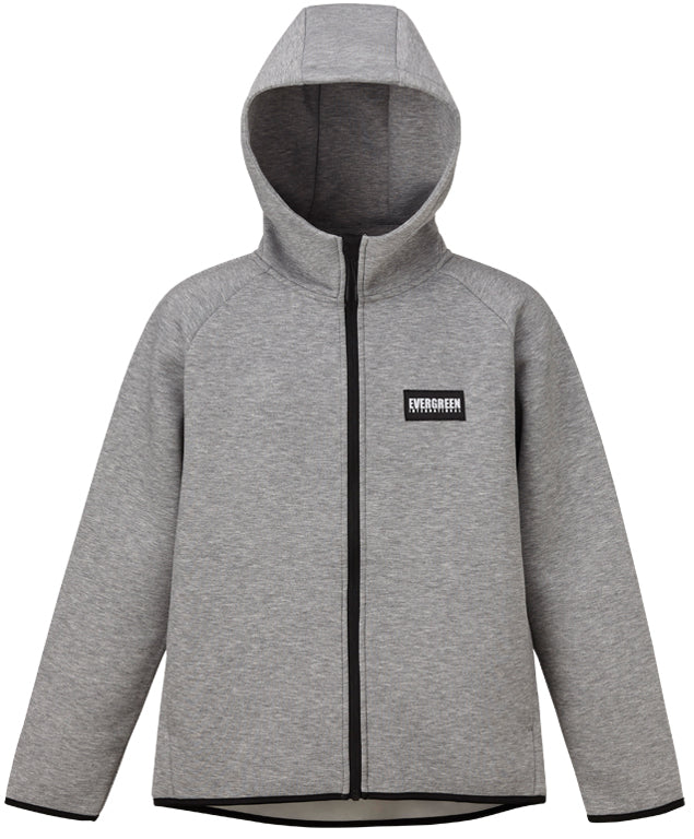 E.G. Light Warm Full-Zip Hoodie - EVERGREEN