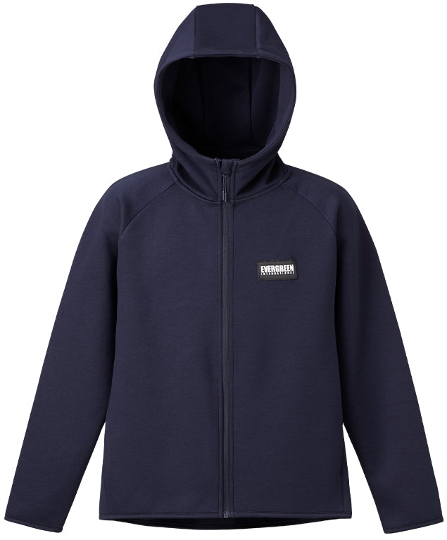 E.G. Light Warm Full-Zip Hoodie - EVERGREEN