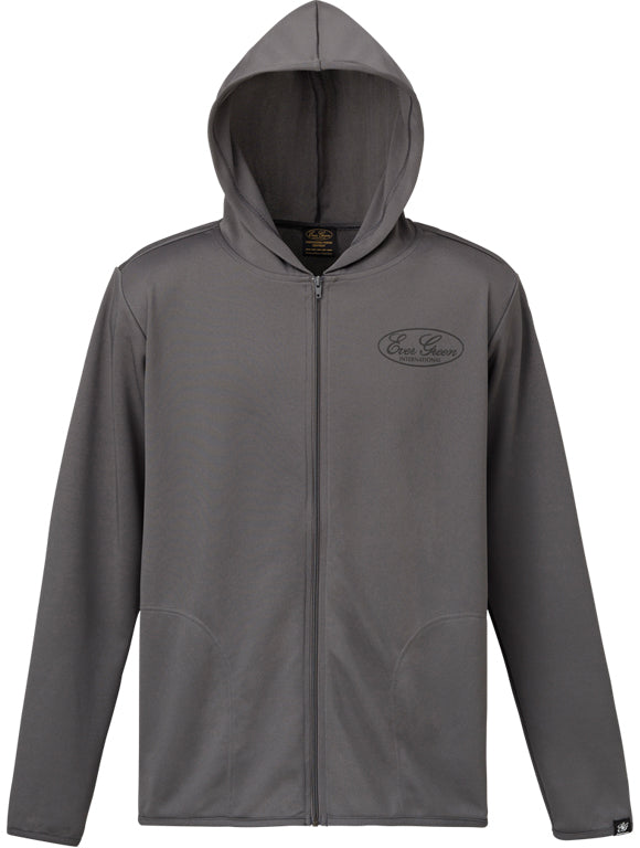 E.G. Dry Zip Hoodie Type A - EVERGREEN