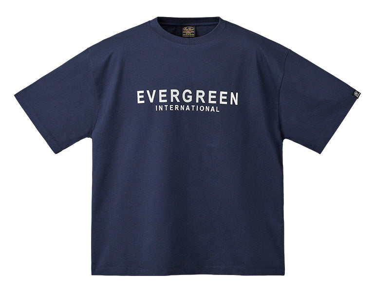 E.G. Boxy Silhouette T-Shirt - EVERGREEN