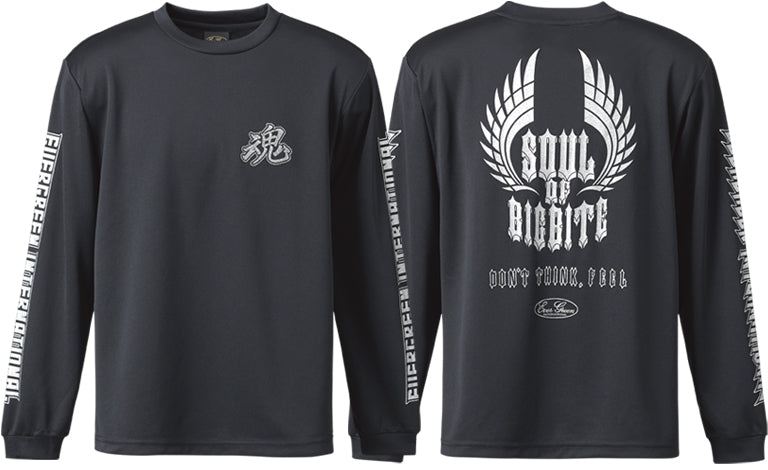 E.G. Metal Tamashii Dry Long Sleeve T-Shirt Type A - EVERGREEN