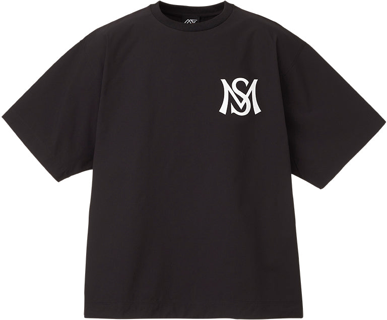 MS-modo Micro Ripstop Loose Fit T-Shirt - EVERGREEN