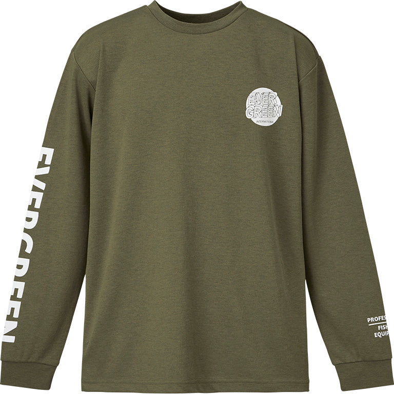 E.G. Drymix Long Sleeve T-Shirt Type 1 - EVERGREEN