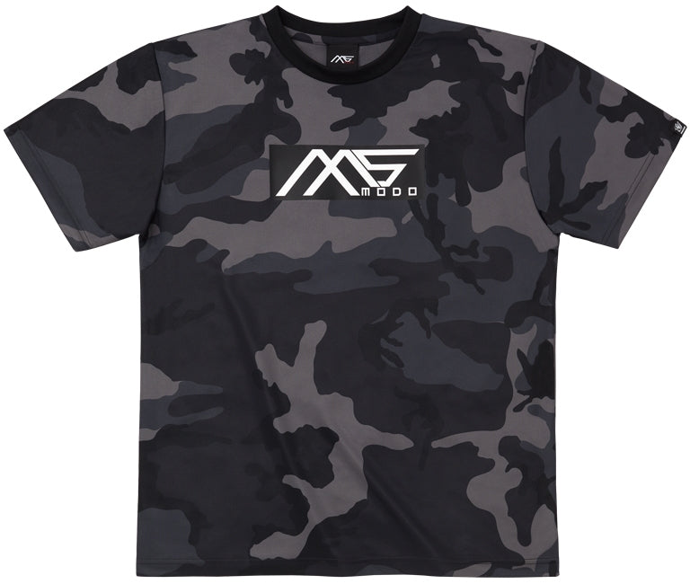 MS-modo Camouflage Dry T-Shirt - EVERGREEN