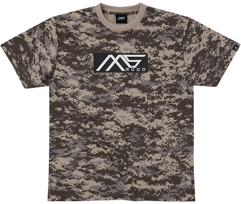 MS-modo Camouflage Dry T-Shirt - EVERGREEN