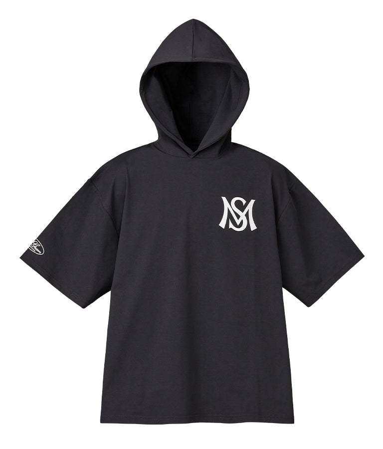 MS-modo Dry Hoodie T-Shirt - EVERGREEN