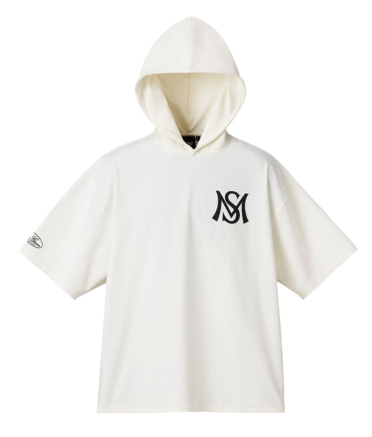 MS-modo Dry Hoodie T-Shirt - EVERGREEN