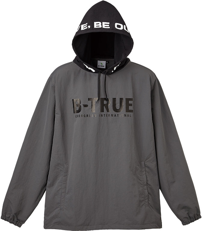 B-TRUE Packable Pullover Hoodie - EVERGREEN
