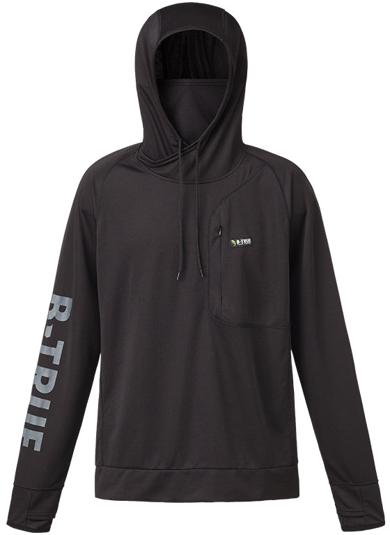 B-TRUE Sun Block Hoodie - EVERGREEN