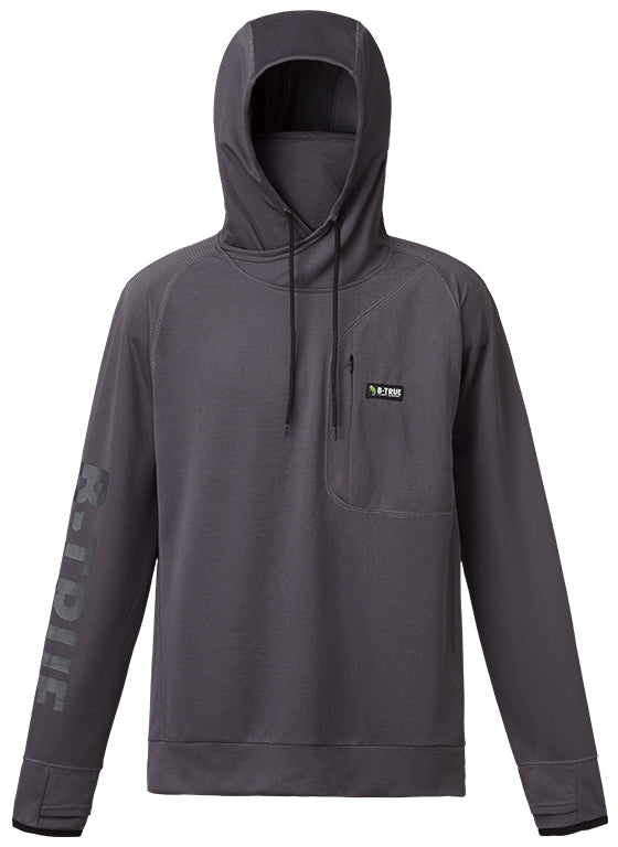 B-TRUE Sun Block Hoodie - EVERGREEN