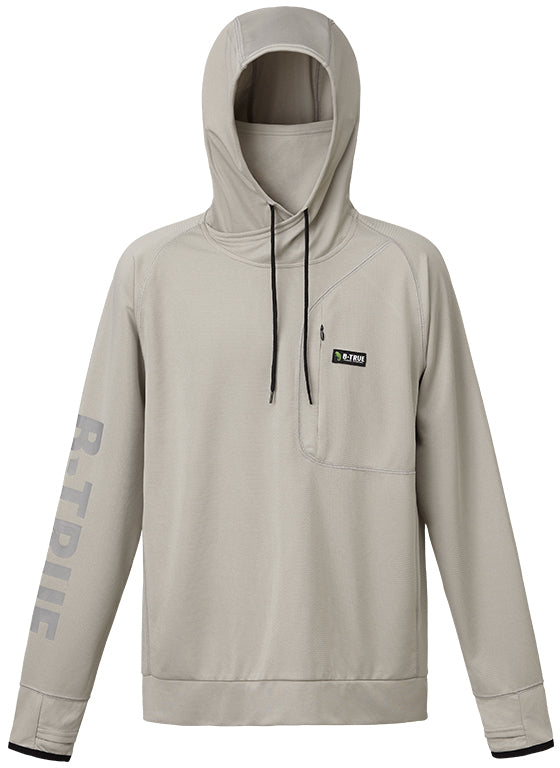 B-TRUE Sun Block Hoodie - EVERGREEN