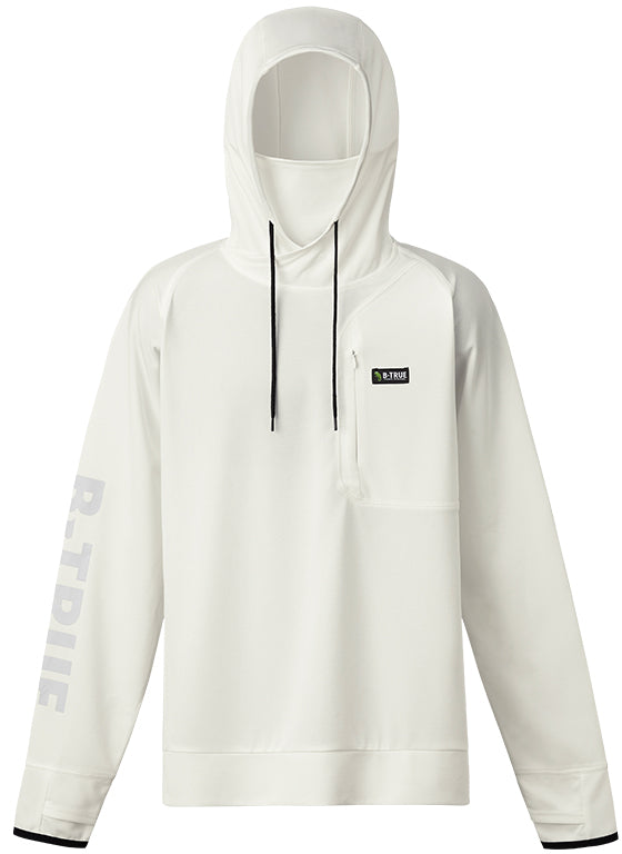 B-TRUE Sun Block Hoodie - EVERGREEN