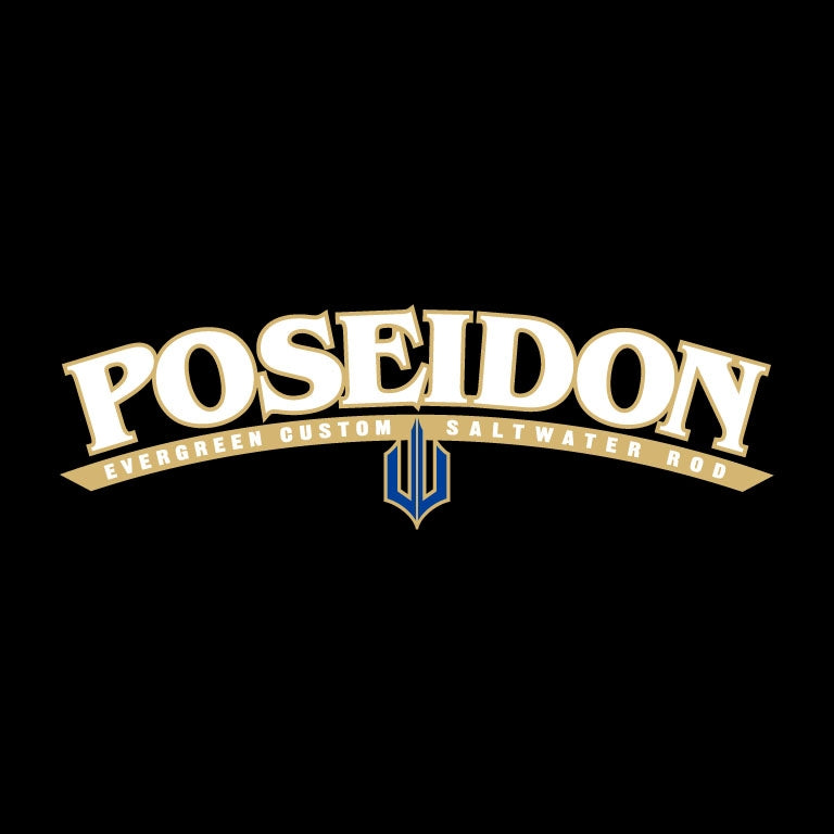 Poseidon Boat Decal - EVERGREEN