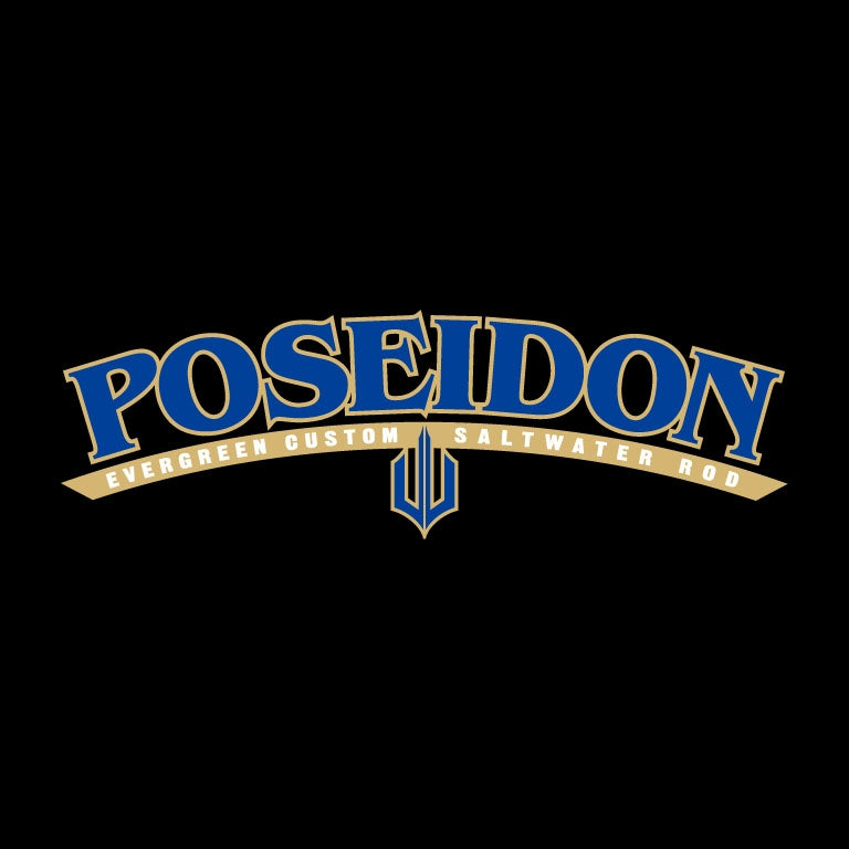 Poseidon Boat Decal - EVERGREEN
