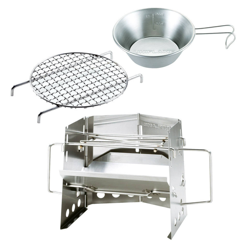 Firewood Grill solo Accessory Set (2026 Year Limited Production) - UNIFLAME