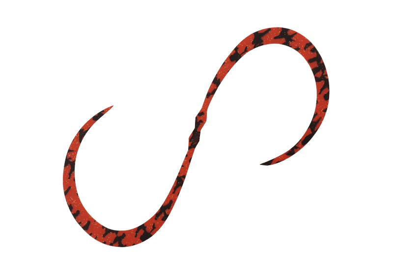 BINBINDAMA CUSTOM NECKTIE CURLY - JACKALL