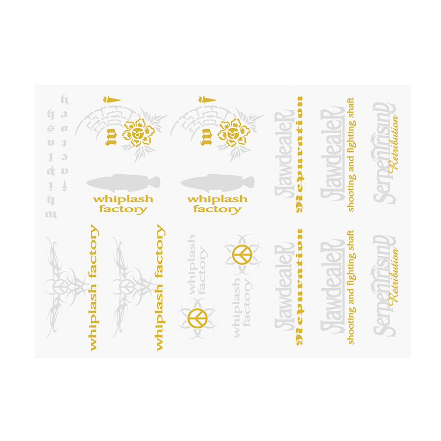 Whiplash Factory WHIPLASH DECAL - Valleyhill