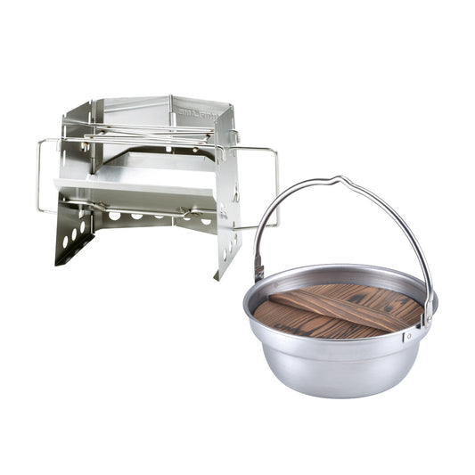 Firewood Grill solo / Takibi Pot 18cm Set (2023 Year Limited Production) - UNIFLAME