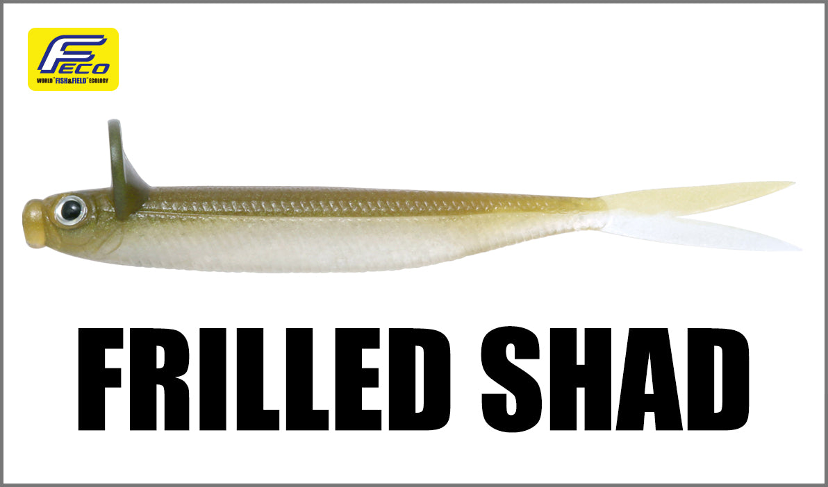 FRILLED SHAD 4.7inch - deps