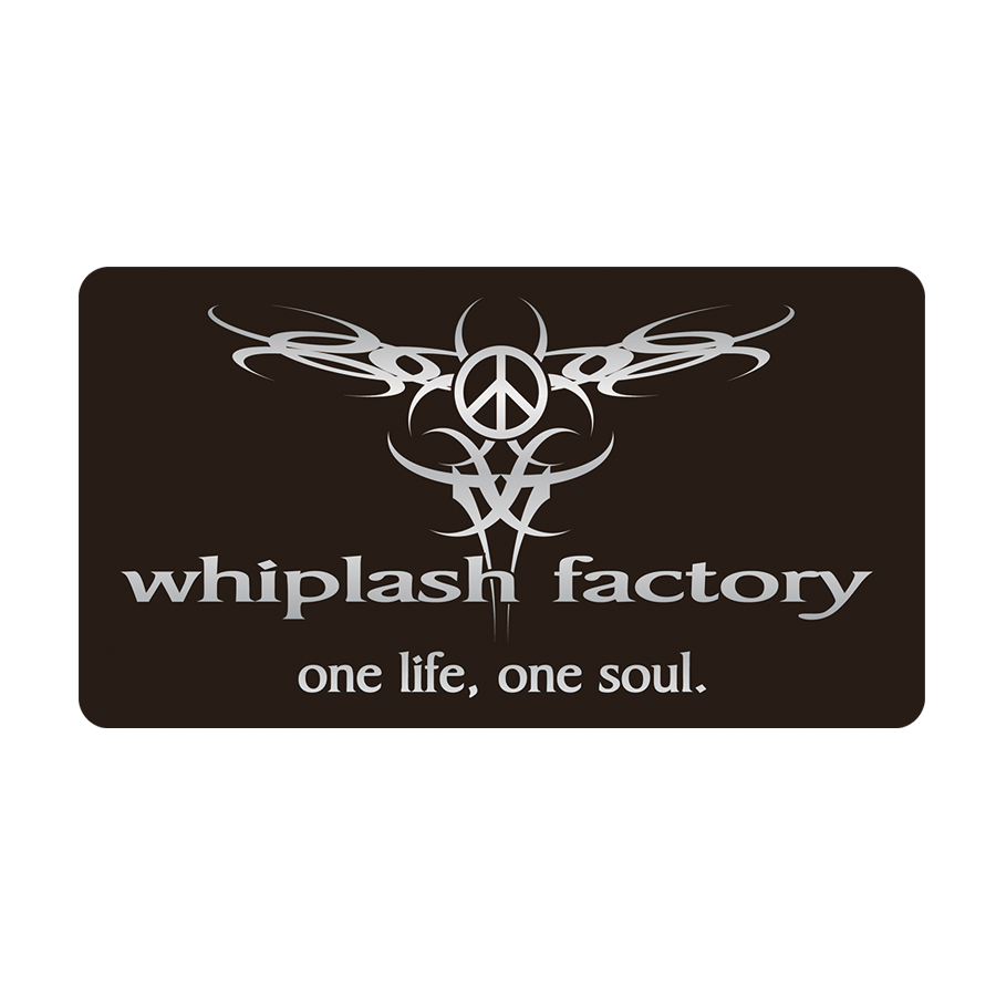 Whiplash Factory Whiplash Logo Sticker - Valleyhill