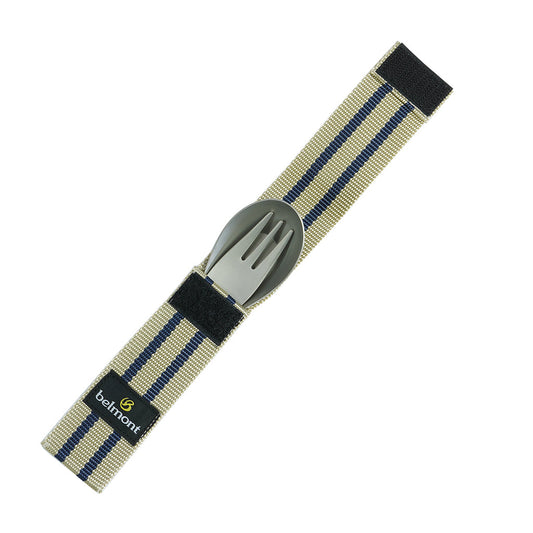 Titanium spoon fork set (with case) - Belmont