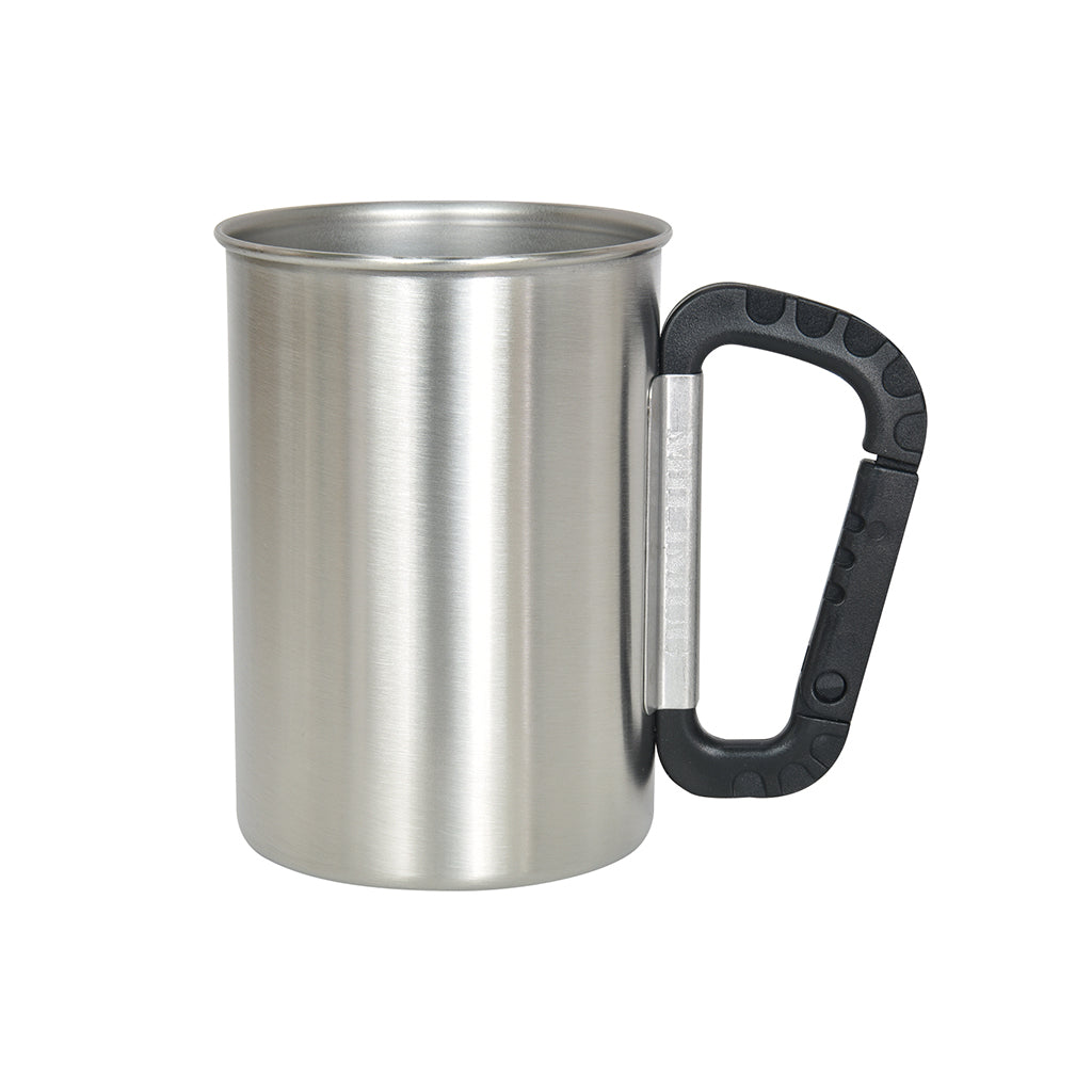 Stainless Military Mug 450 Black - Belmont