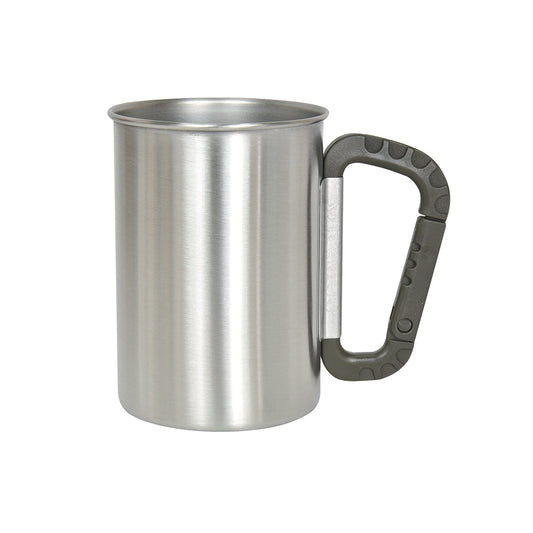 Stainless Military Mug 450 Khaki - Belmont