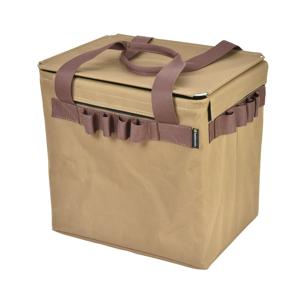 One-touch Tool Bucket Camel Brown - Belmont