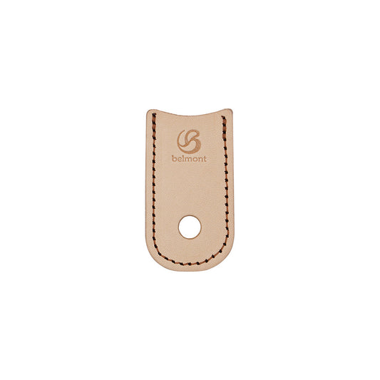 Copper frying pan leather cover (tanned) - Belmont
