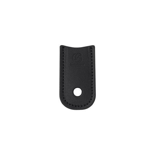 Copper frying pan leather cover (black) - Belmont
