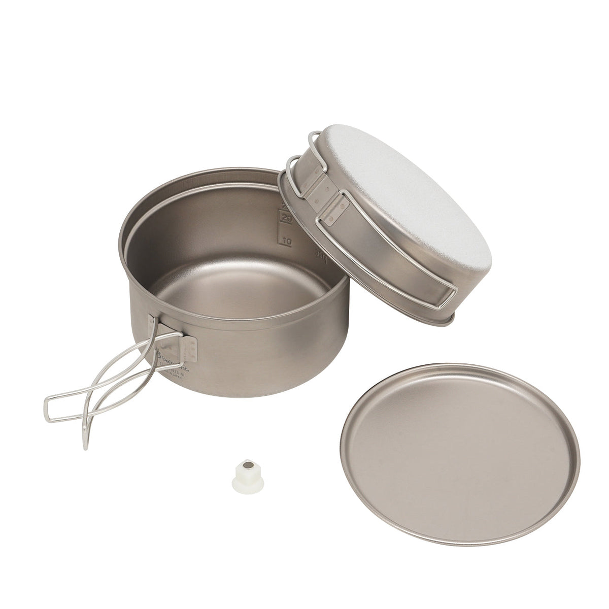 Titanium Trail Cooker 1000 Aluminum Spray Coating (with case) - Belmont