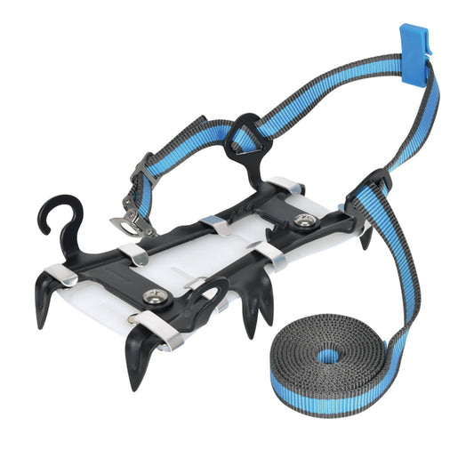 Lightweight 6-prong crampons (with snow guard, band, spanner and case) - Belmont