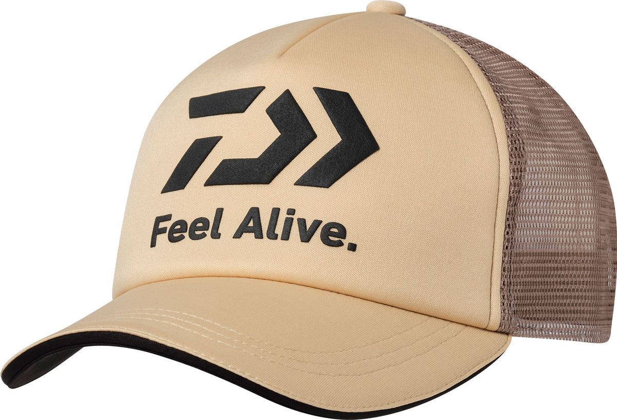 DC-6225 Feel Alive. Soft Half Mesh Cap - DAIWA