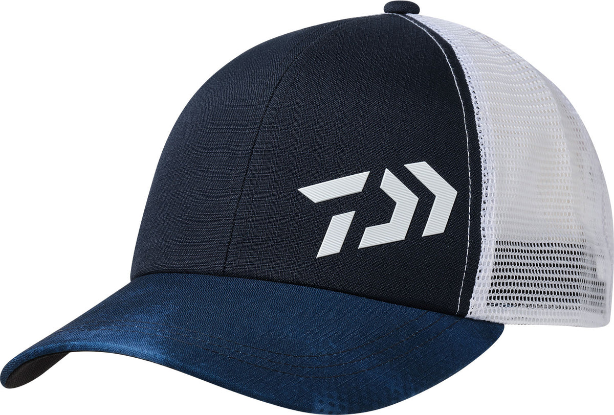 DC-6624 3D Logo Half Mesh Cap - DAIWA