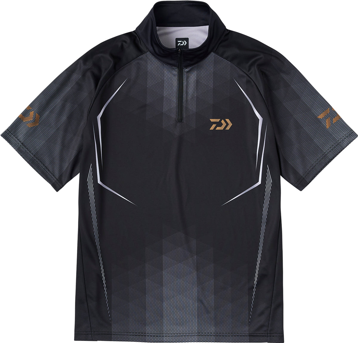 DE-7625 Short Sleeve Half-Zip Shirt - DAIWA