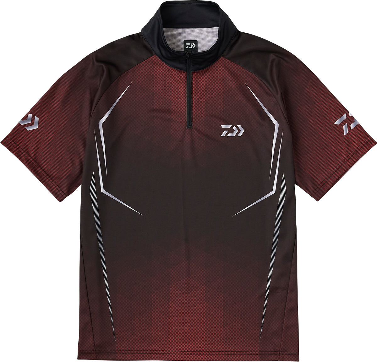 DE-7625 Short Sleeve Half-Zip Shirt - DAIWA