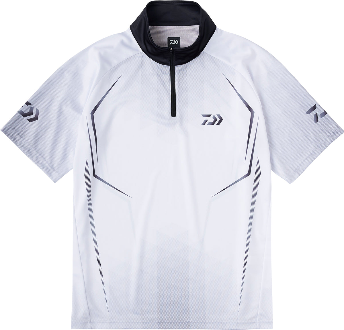 DE-7625 Short Sleeve Half-Zip Shirt - DAIWA