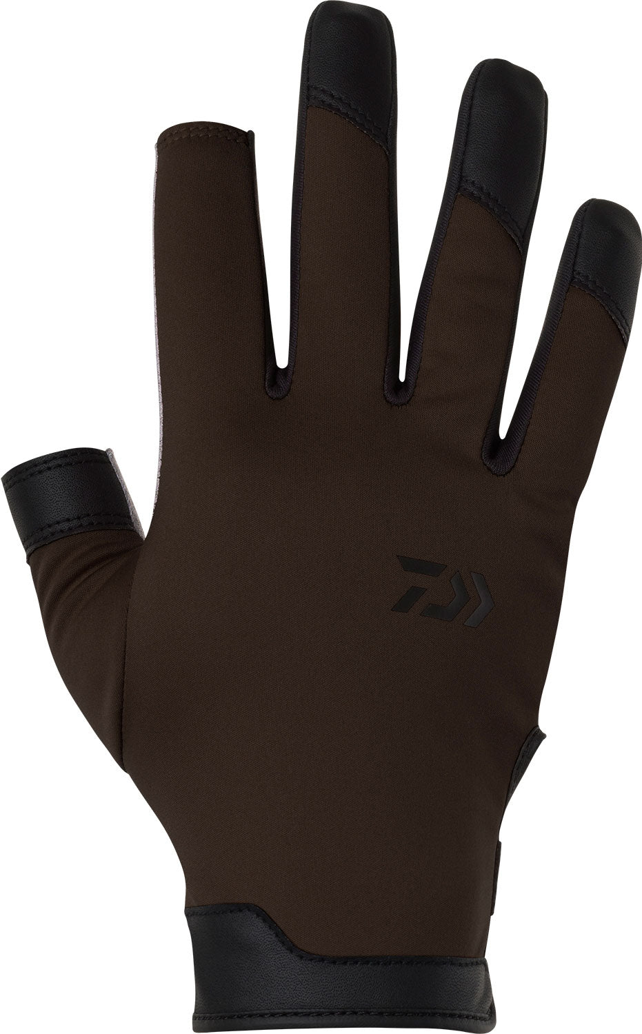 DG-5326W Windproof Light Game Gloves 2-Finger Cut - DAIWA