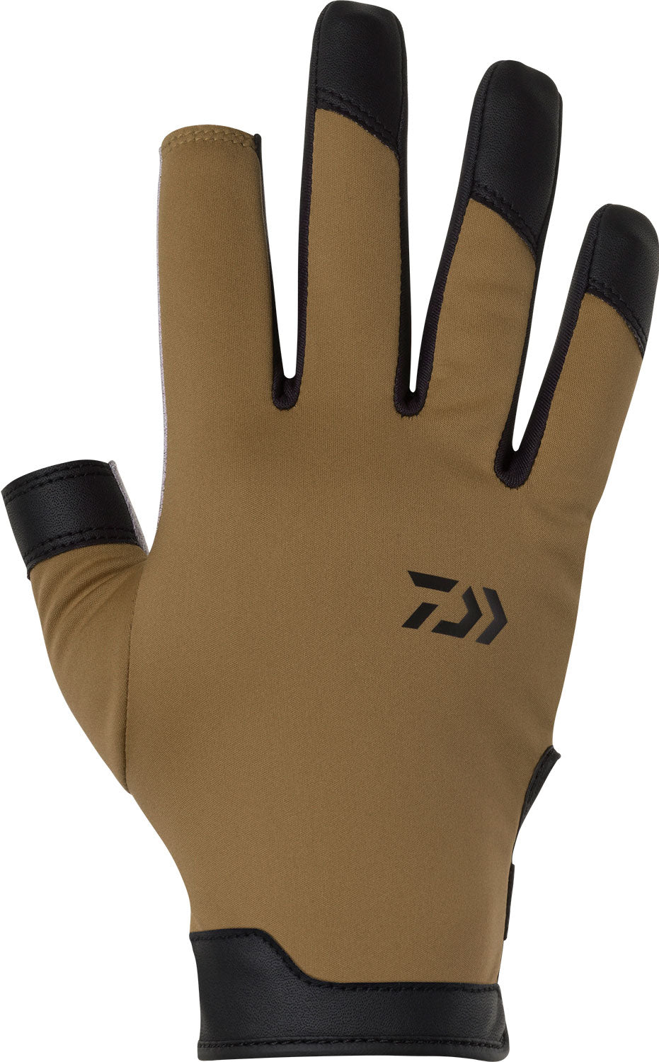 DG-5326W Windproof Light Game Gloves 2-Finger Cut - DAIWA